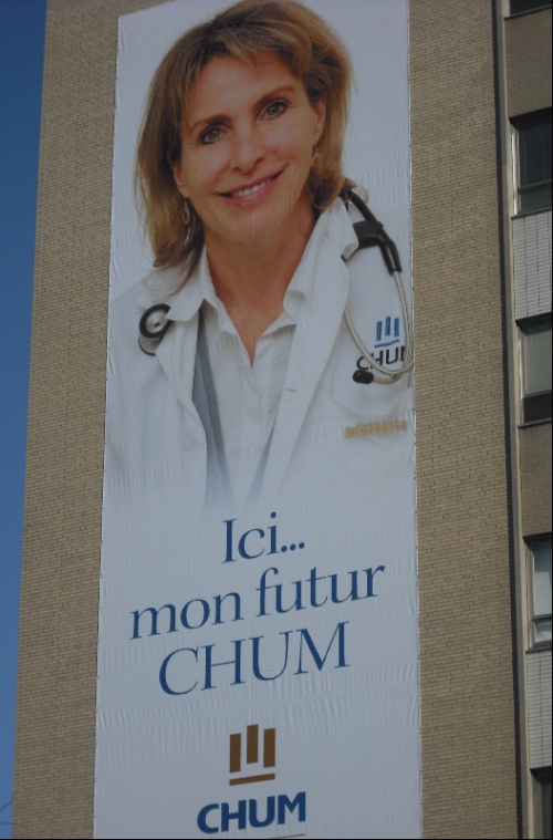 Hôpital Saint-Luc, Saint-Denis and René-Lévesque